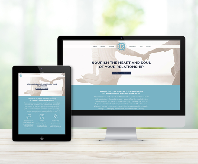 Connection Resources website design