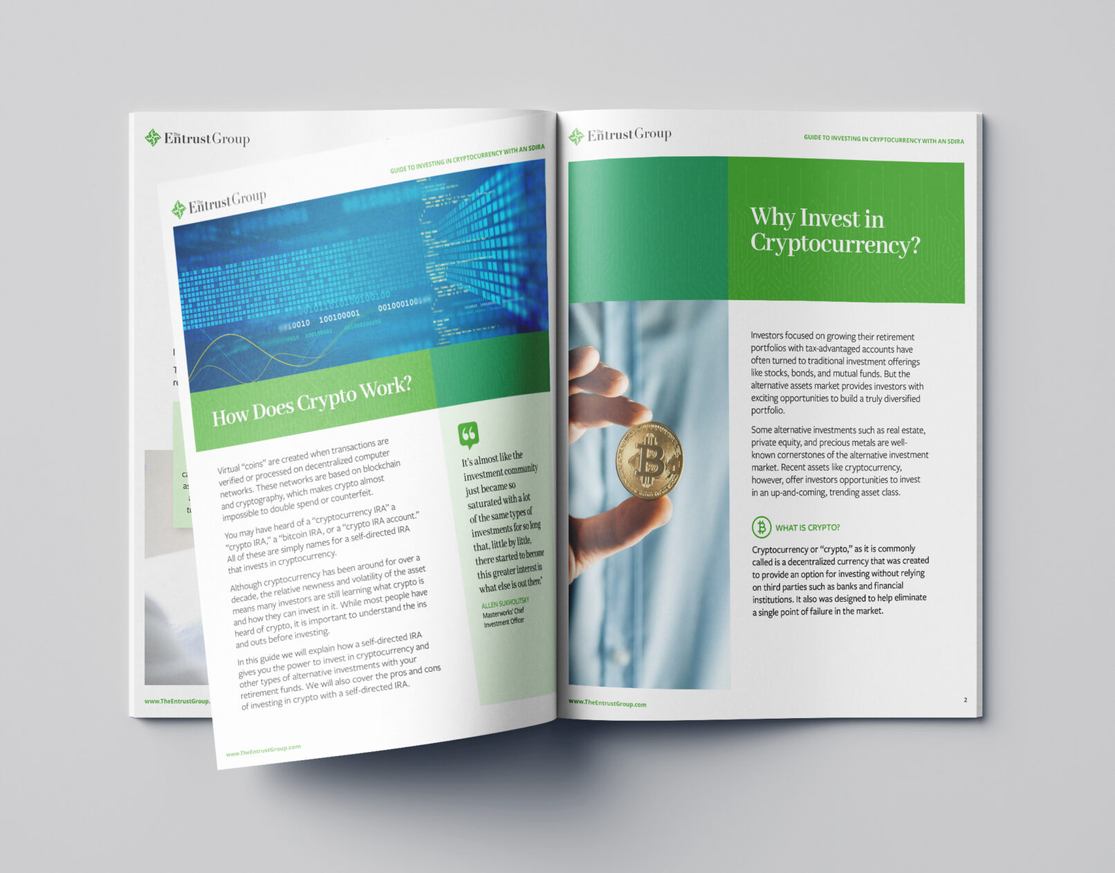 Cryptocurrency ebook pages