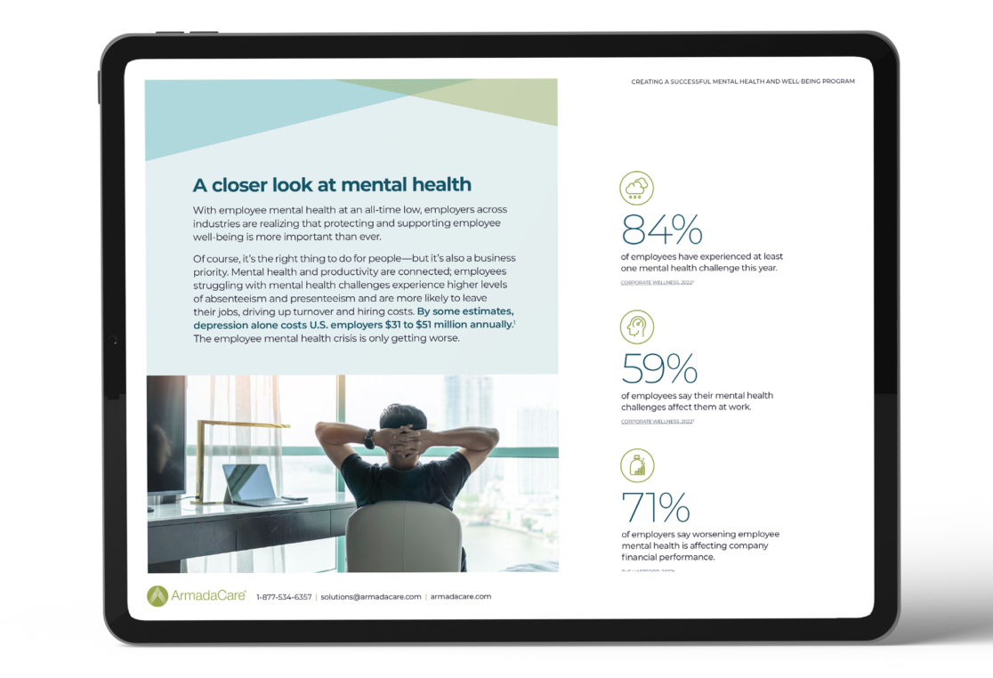 ArmadaCare mental health eBook