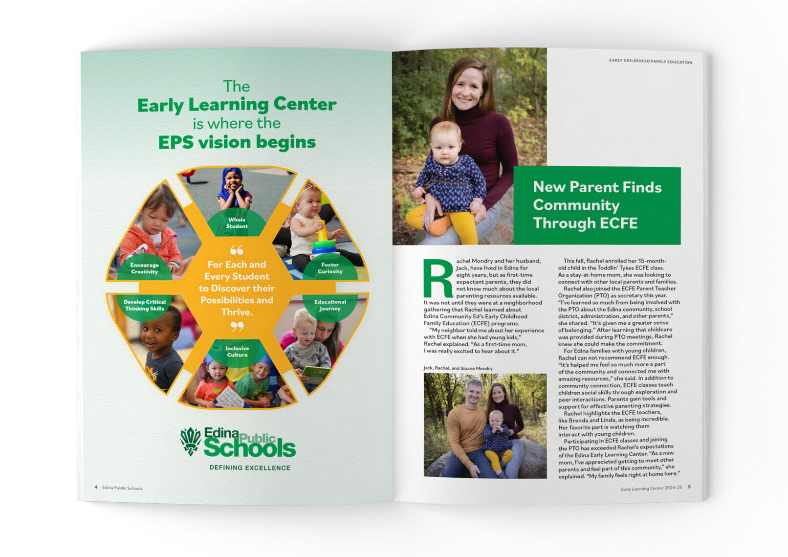 Edina Public Schools Catalog Design