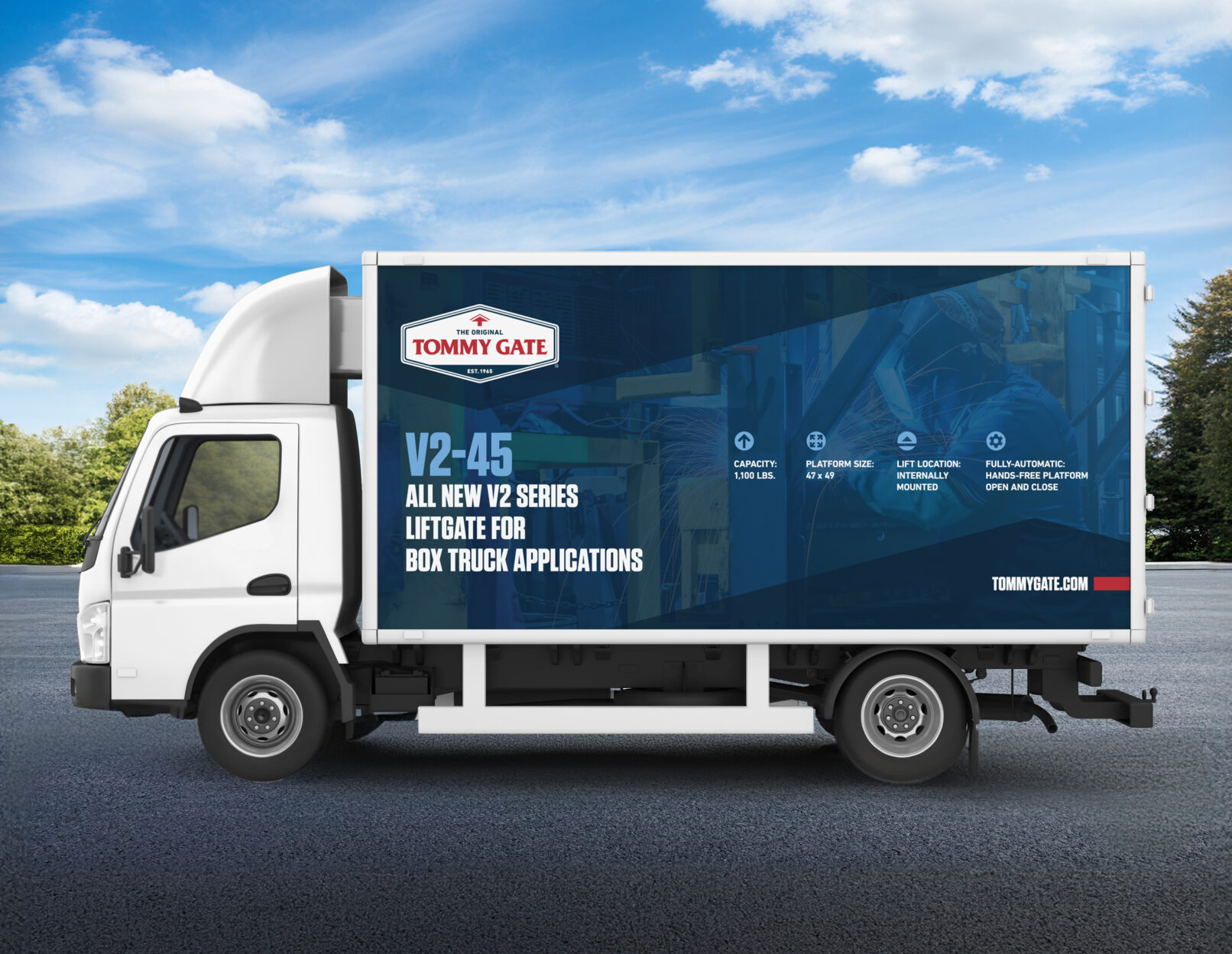 Tommy Gate Truck Wrap