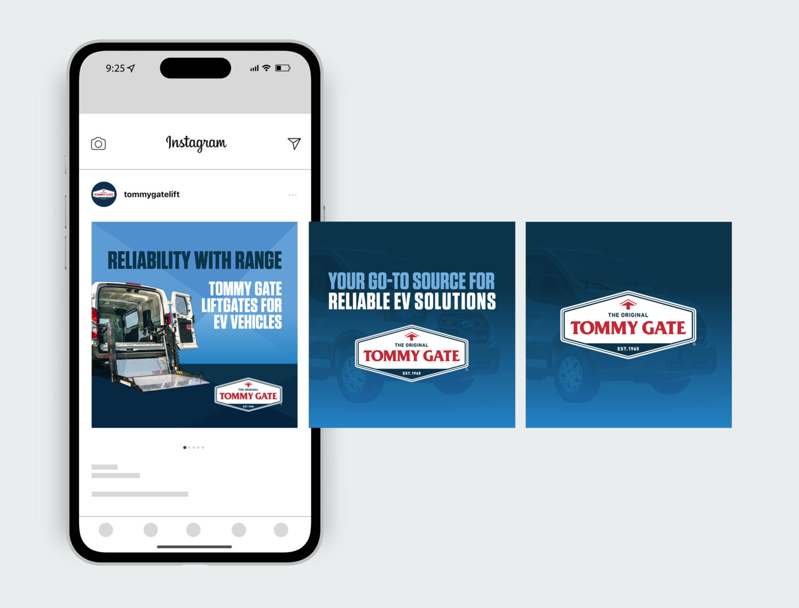 Tommy Gate social media ad design