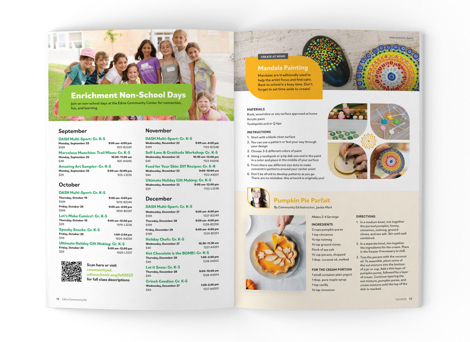 Edina Public Schools Catalog Design
